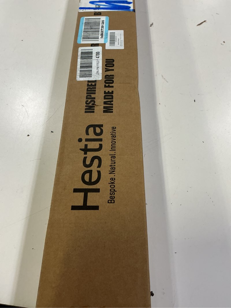 Condition photo showing As Is for hestia no drill cordless blackout roller shades with valance, waterproof uv protection privacy drilless easy install blinds for bathroom/kitchen/office/home, grey, 27" w x 62" h 27"w x 62"h signal grey