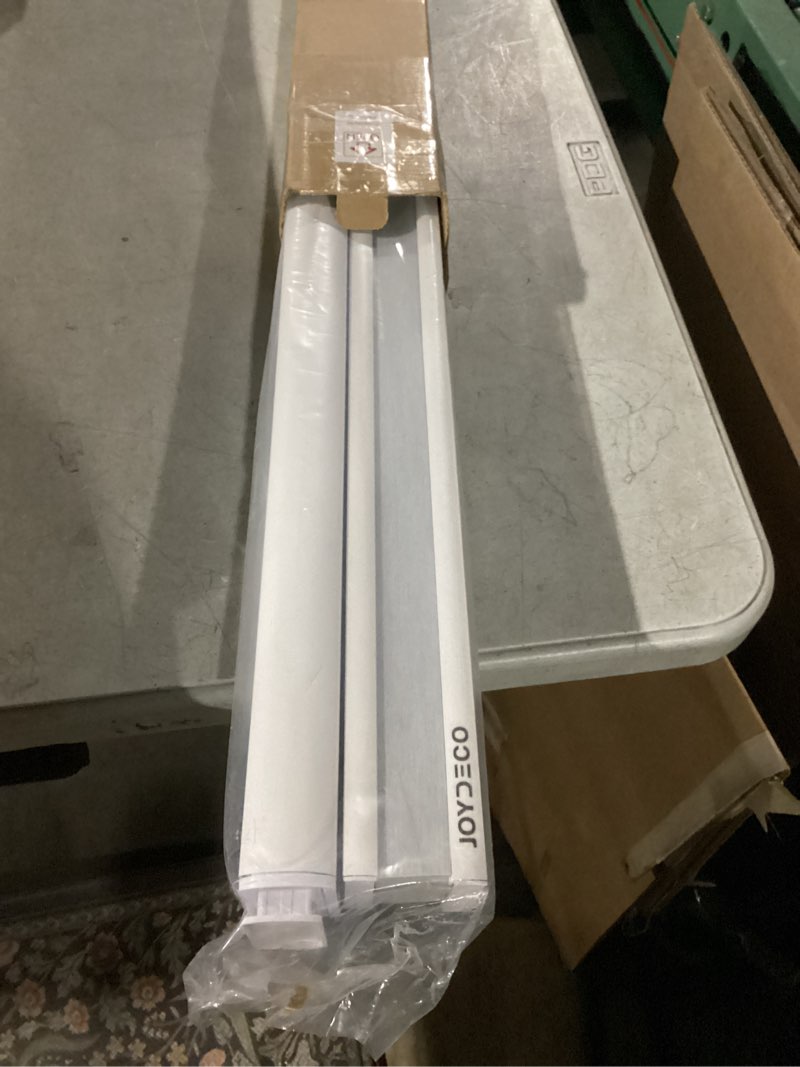 Condition photo showing Good Condition for Joydeco No Tools No Drill Blinds for Indoor Windows, Cordless Window Blinds Cellular Shades Top Down Bottom Up Blackout Honeycomb Blinds Thermal Insulated Noise Reduction (White, 36" W x 64" H) White 36"W x 64"H