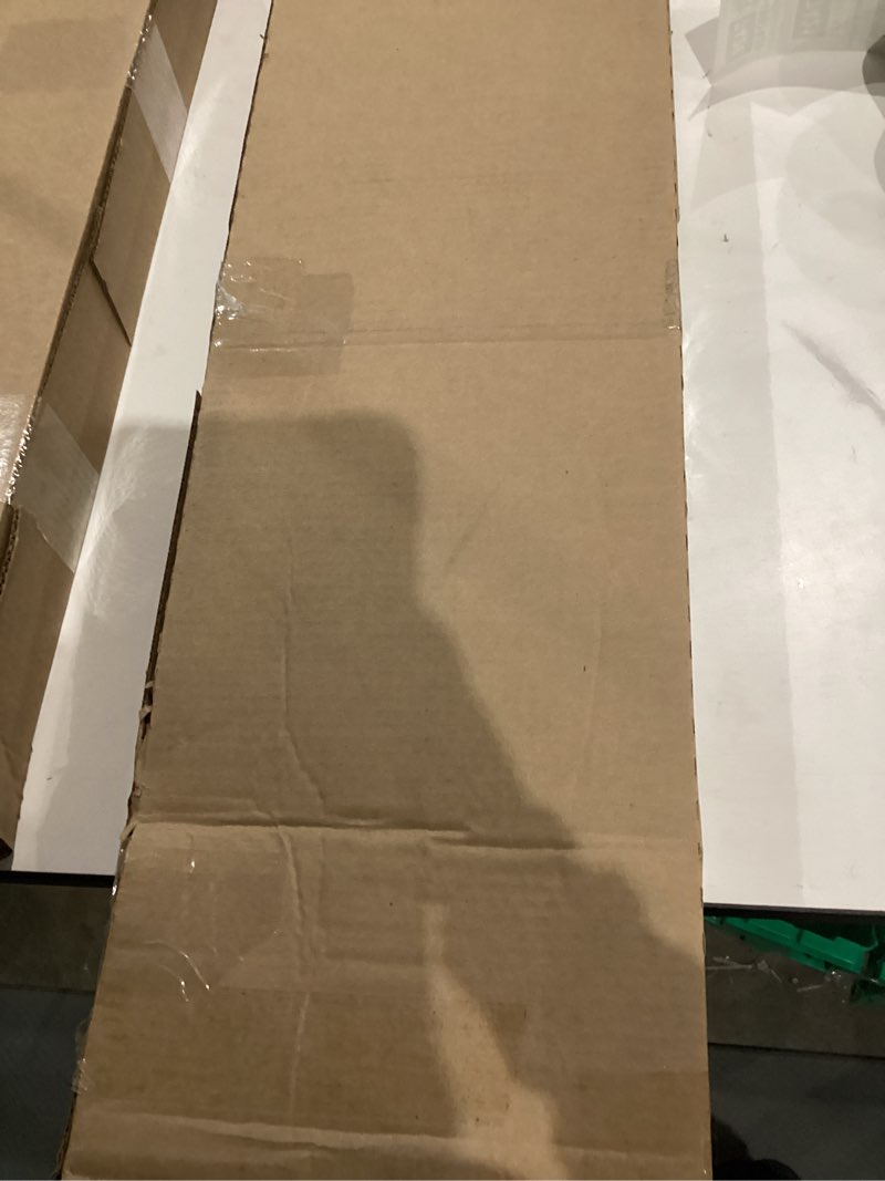 Condition photo showing New/Like New for KAMANINA 1 Inch Bay Window Curtain Rods, Telescoping Curtain Rods for Bay Windows 36 to 72 Inch(Center rod), Silver drapery Rods 20 to 36 Inch(Side rods), Netted Texture Ends 36-72"(3 sided) Antique Silver