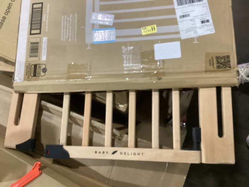 Condition photo showing Good Condition for baby delight sizewise™ wood pressure mounted safety gate 34.25"-38.18" | extra-wide passage | auto-close two-way opening | easy installation | pefc certified beech wood (28.7" passage) 34.25"-38.18" pressure-mounted gate