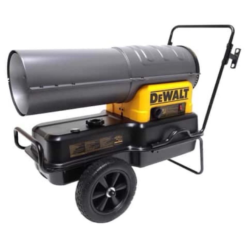 dewalt 140,000 btu forced air kerosene diesel construction heater