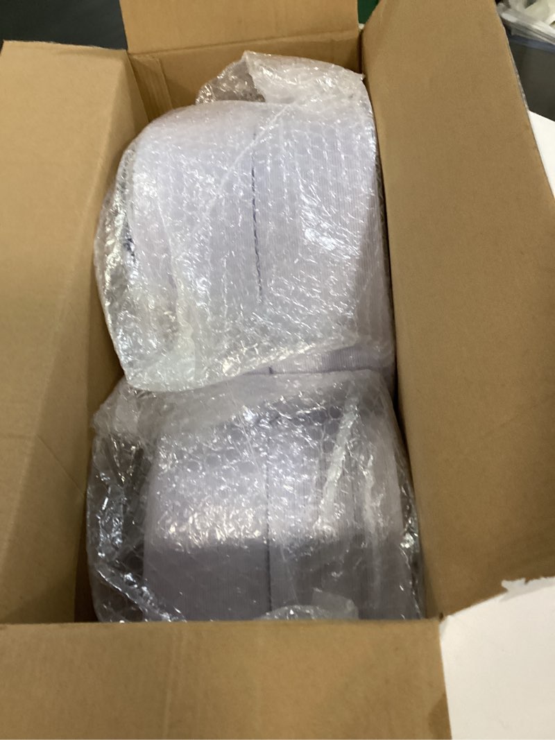 Condition photo showing New/Like New for bUCLA 200PCS White Plastic Plates - Heavy Duty White Disposable Include 100 Dinner 10inch & 100 Dessert 7inch Plates, Ideal for Wedding&Party White 200PCS