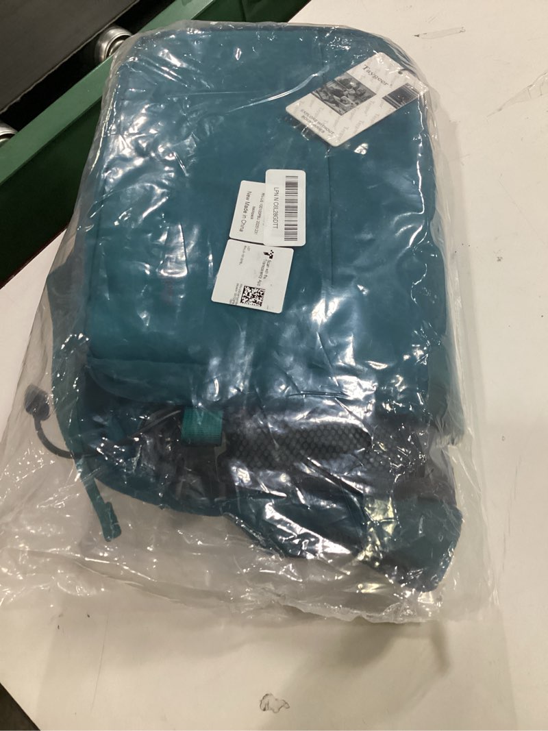 Condition photo showing Good Condition for taygeer carry on backpack for men women, luggage laptop backpack for airplane travel with usb charging port, 35l water resistant gym weekender bag for college gift, peacock blue large peacockblue