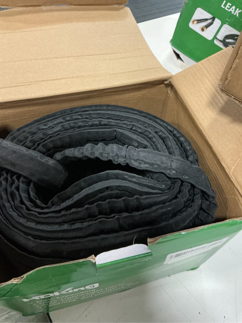 Condition photo showing Good Condition for garden hose 75ft, non-expanding water hose ultra lightweight, kink-free, burst-resistant, lead-free, durable & flexible high-pressure hose for yard, lawn, outdoor, car washing black 75ft