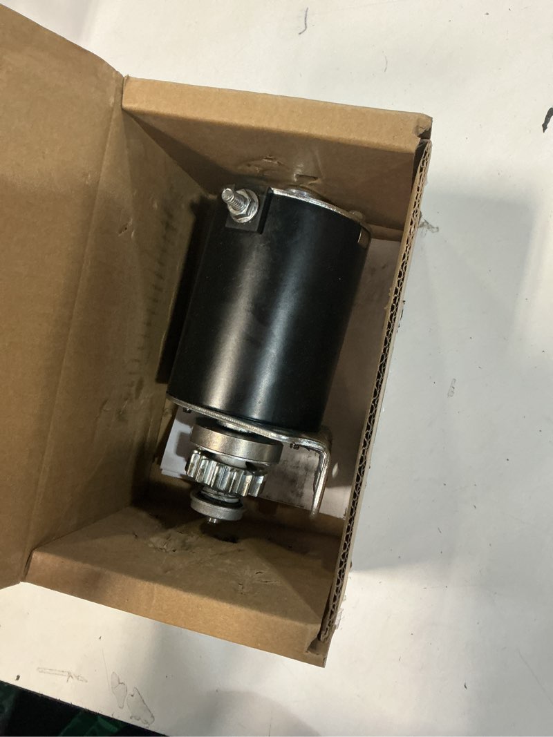 Condition photo showing As Is for briggs and stratton starter replacement for 14 teeth 593934 693551 030221 5777n, 12 12.5 13 14 15.5 16 16.5 17 17.5 18 18.5 19.5 hp cub cadet 11 16 18 rtz lt1018 john deere d100 105 l100 toro