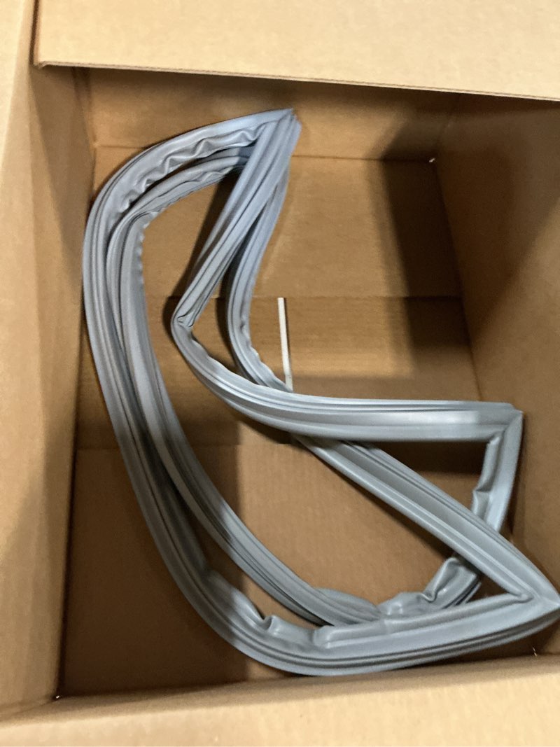 Condition photo showing As Is for Upgraded W10571967 Refrigerator Freezer Door Gasket Compatible with Whirlpool Kenmore Kitchen-Aid Freezer Door Seal Replaces KBFS25EVMS00 WRF535SMBM00 W10443320 W10164042 W10199892