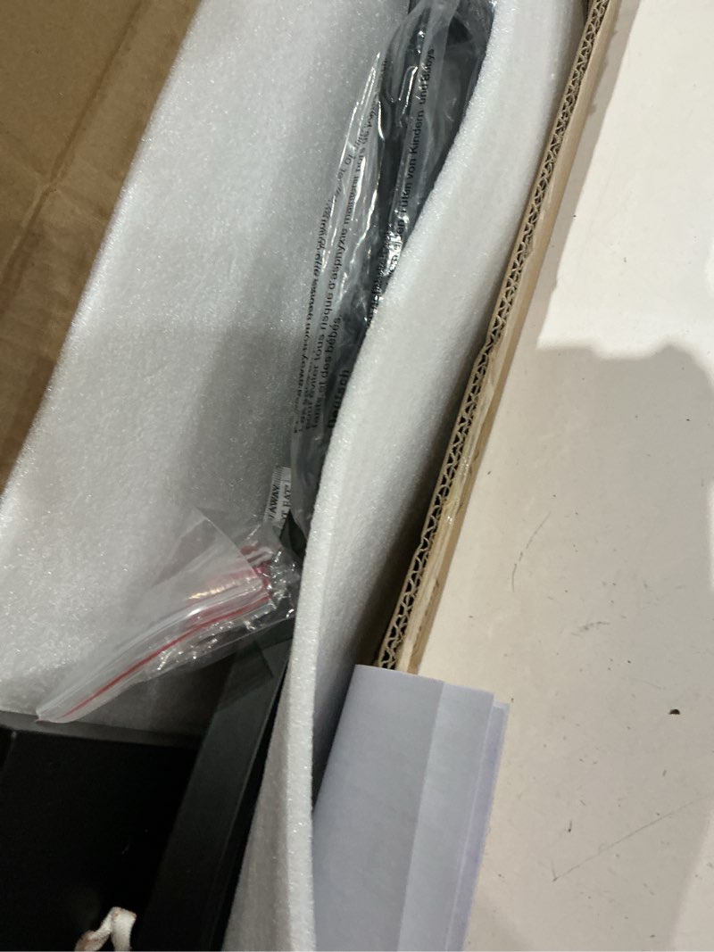 Condition photo showing Good Condition for caneoe modern led wall light, 39inch black indoor led wall sconce lighting, bathroom vanity light fixtures over mirror for living room hallway bedroom bedside wall lamp (cool white, 6000k) black, 6000k,1 pack