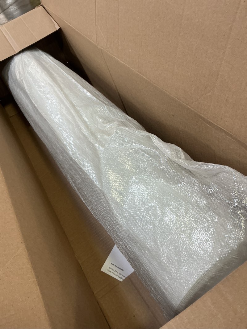 Condition photo showing New/Like New for 39" x 100' heavy-duty floor protection | construction grade carpet protector | drop cloth plastic film for hardwood floors | waterproof painters covering with no residue (green) 39" x 100' green