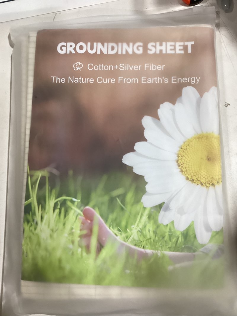 Grounding Sheet, Grounding Sheet with Silver Fiber & Organic Cotton Grounding Sheet for Bed with Gro