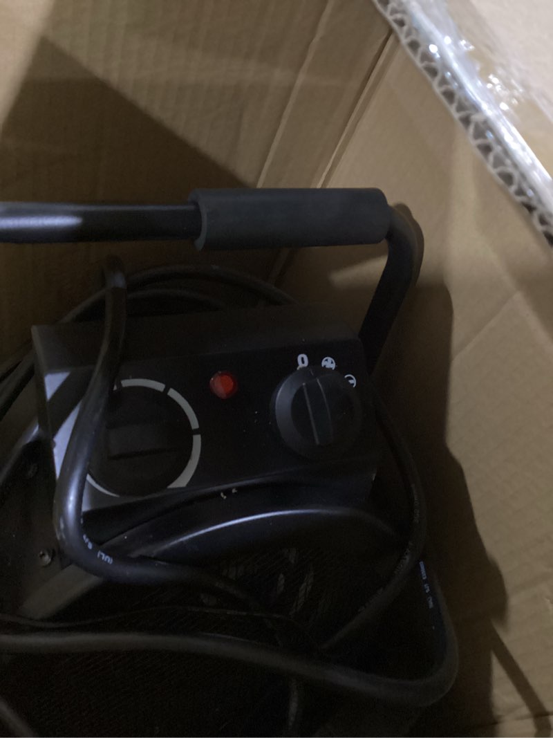 Condition photo showing Good Condition for Greenhouse Heater with Thermostat, Large Size, 1500W Electric Heater, Fast Heating, Overheat Protection, Auto Temperature Control with Digital Display, for Winter Plants and Grow Tent