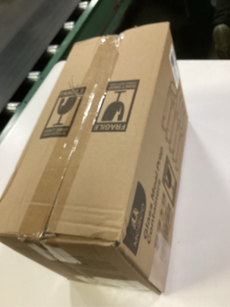 Condition photo showing New/Like New for [10-Pack] Glass Meal Prep Containers with Lids, MCIRCO Food Storage Containers with Snap Locking Lids, Airtight Lunch Containers, Microwave, Oven, Freezer and Dishwasher gray