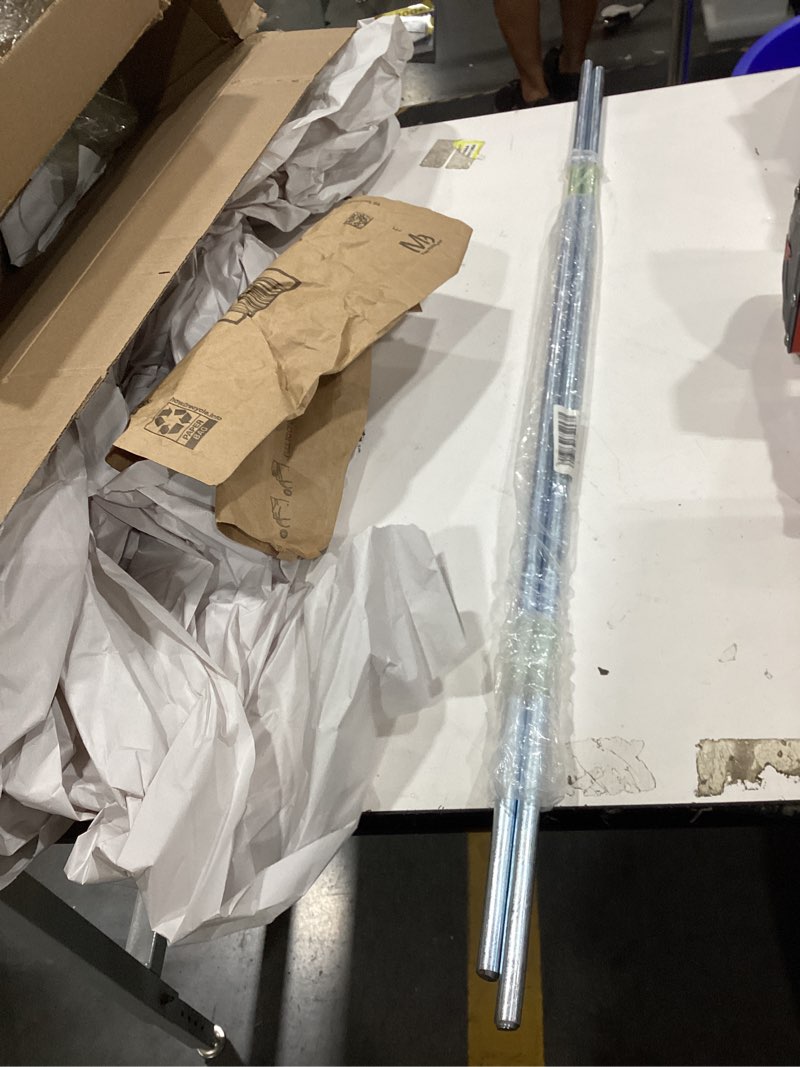 Condition photo showing Good Condition for ar-pro (2-pack) 1/2”x 36” zinc plated steel rods designed for use as an axle shaft on hand trucks dollies wagons 4005bc wheelbarrows 1/2”x36” 2