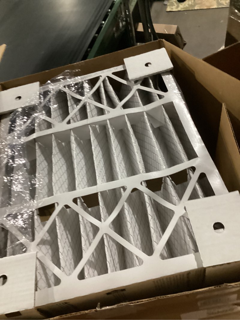 Condition photo showing New/Like New for Honeywell Home 20x25x4 MERV 8, AC Furnace Air Filter, 3 PACK (CF100A1025-3PKAM) (Actual Dimensions: 19.94 x 24.87 x 4.38 in.) 4.4" x 25" x 20"