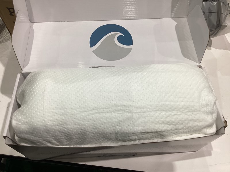 Condition photo showing Good Condition for Bluewave Bedding Ultra Slim Gel Memory Foam Pillow for Stomach and Back Sleepers - Thin, Flat Design for Cervical Neck Alignment and Deeper Sleep (2.75-Inches Height, Standard Size) 2.75"H Ultra Slim (Standard)
