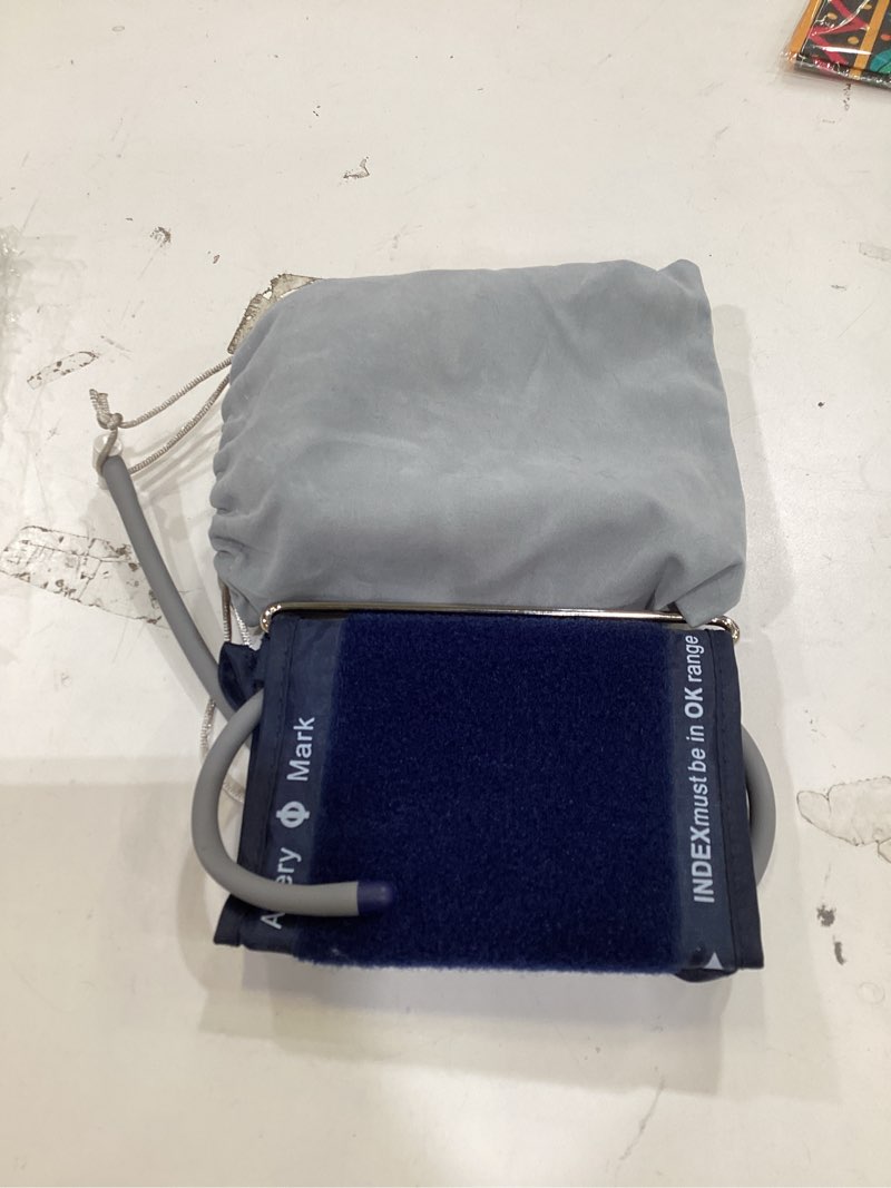 Condition photo showing Good Condition for blood pressure machine, automatic upper arm blood pressure monitor with 2x199 readout, 4.5 inch backlit large screen adjustable large cuff 9 to 17 inches - arrhythmia and home hypertension detector