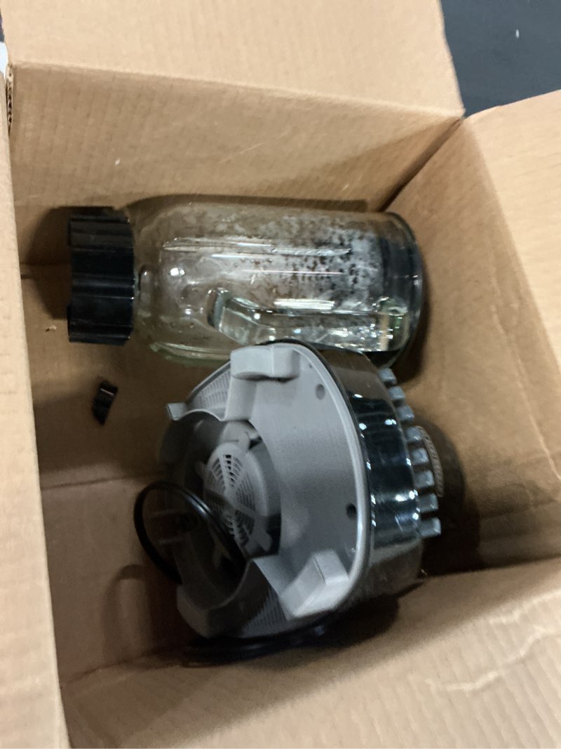 Condition photo showing As Is for BLACK+DECKER 10-Speed Countertop Blender, BL2010BG, 6-Cup Glass Jar, Dishwasher-Safe, Stainless Steel Blade, Suction Feet