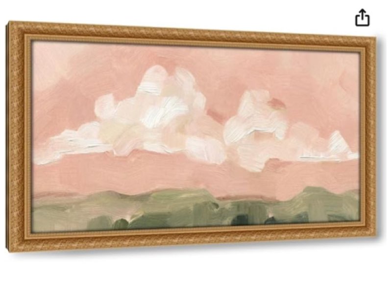 Pink Haze Sunset I by Emma Scarvey  18 x 12 