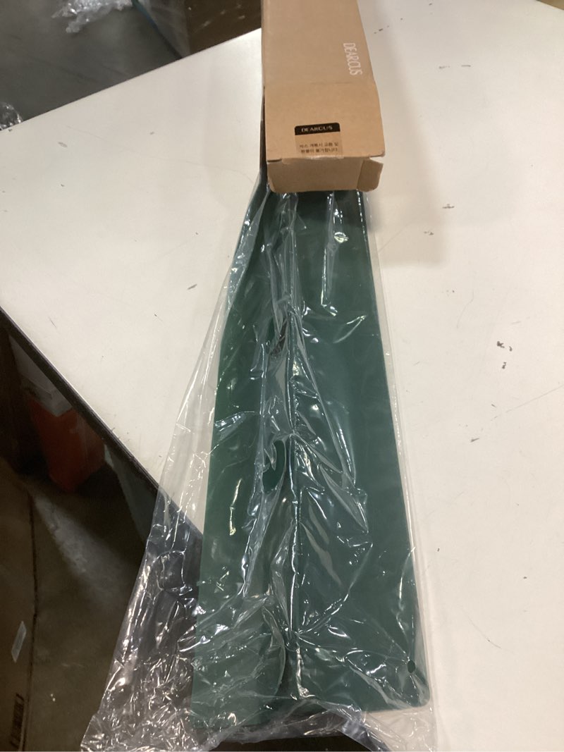 Condition photo showing Good Condition for 23 inches 100% Premium Silicone Kitchen Sink Splash Guard - Non Slip Strong Suction, Durable, and Easy-to-Clean Splash Protector for Mess-Free Cooking and Dishwashing (Deep Green)