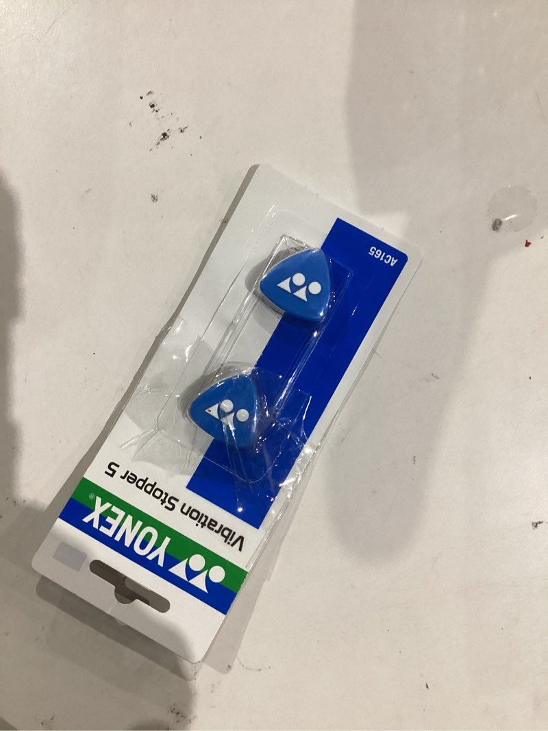 Condition photo showing New/Like New for YONEX Vibration Stopper in Blister Pack of 2 Blue