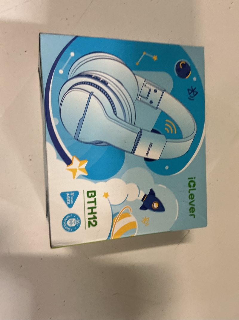 Condition photo showing New/Like New for iClever BTH12 Kids Bluetooth Headphones,Colorful LED Lights,74/85dBA Safe Volume,85H Playtime,Bluetooth 5.2,Over Ear Headphones Built-in Mic for iPad/Tablet/Airplane,Blossom Pink A-Blossom Pink