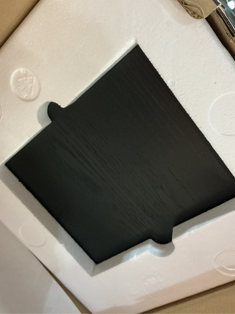 Condition photo showing Good Condition for cigar humidor, desktop cigar humidor cabinet light control system with spanish cedar wood shelves, hygrometer, 3 humidifiers and cigar accessories drawer, father's day gift for men (black)