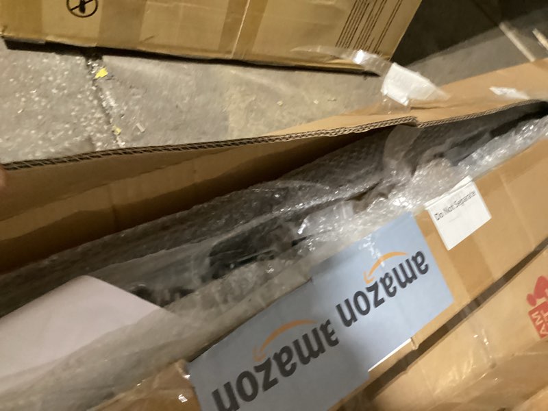 Condition photo showing New/Like New for Muzata 3'-6'6" Black Complete Cable Railing Kit for Stairs 36 Inch Cable Railing System with Post Handrail Length Adjustable Easy DIY with User Guide Complete Set RCS1 BA4S 36" 6'6" Stair Kit