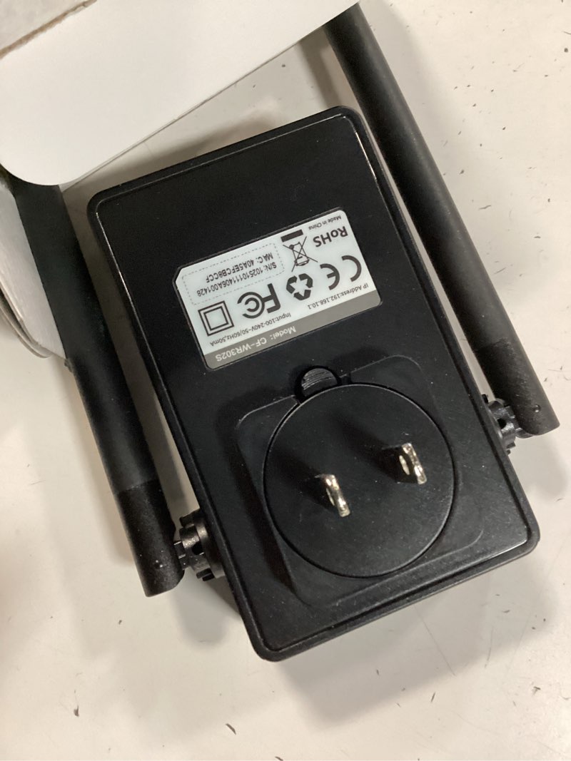 Condition photo showing New/Like New for 2026 wifi extender signal booster, new gen internet booster for home, 4x faster, covers up to 16,899 sq.ft, wi-fi repeater with ethernet port, wireless long range amplifier, easy setup (black)