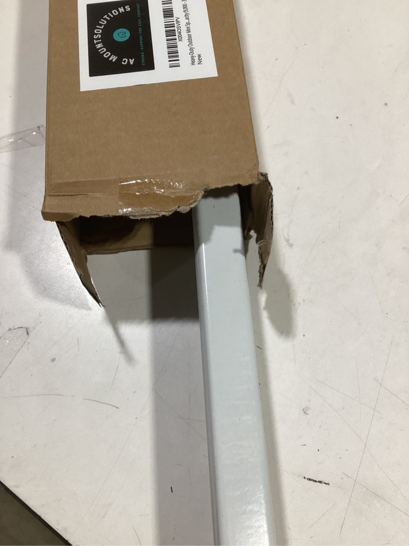 Condition photo showing New/Like New for Heavy-Duty Outdoor Mini Split Wall Mount Bracket for 9000-36000 BTU | Weatherproof Mini Split Mounting Bracket | Includes Drill Bit & Anti-Vibration Pads | Max 550lb Capacity 9000 - 36000 BTU
