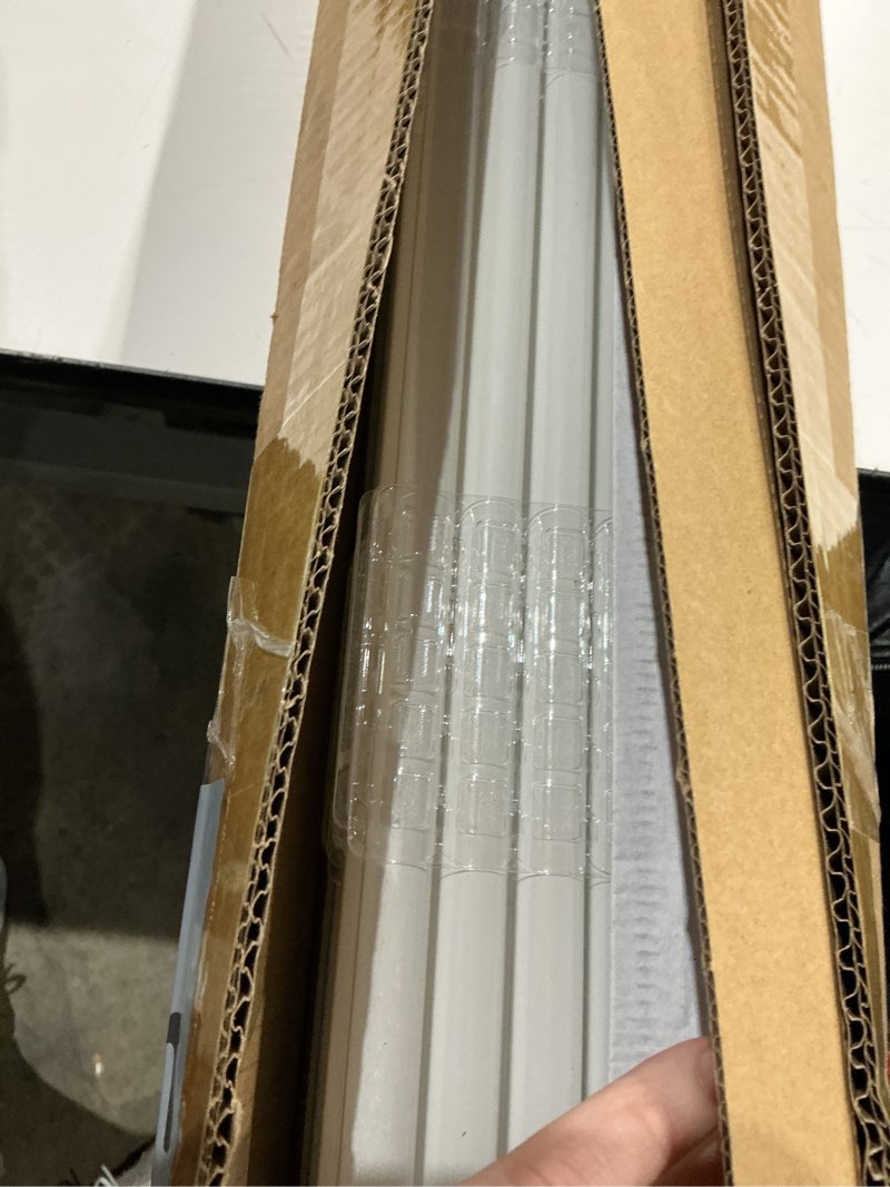 Condition photo showing As Is for t5 28 watts fluorescent light bulb, 46 inch t5 fluoerscent tube compatible with philips f28t5/835/alto, sylvania fp28/835/eco, 3500k soft white mini bi-pin base g5, 2800 lumens cri 85 25 pack 25pcs-t5 28w 3500k