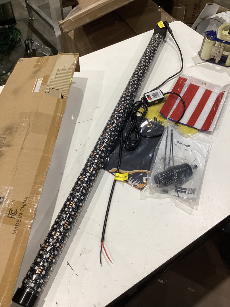 Condition photo showing Good Condition for ehaho fat whip lights for utv atv with spring base-hqd45
