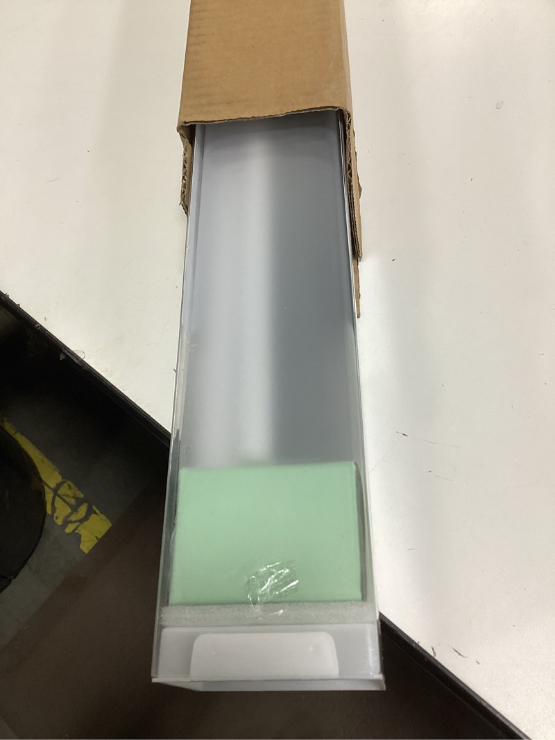 Condition photo showing Good Condition for AOSKY Cordless Roller Shades Blackout Blinds for Windows Room Darkening Rolled Up Shades with Spring System, UV Protection Window Shades Door Blinds for Home and Office (35" W x 72" H, Grey) 35"W x 72"H Grey