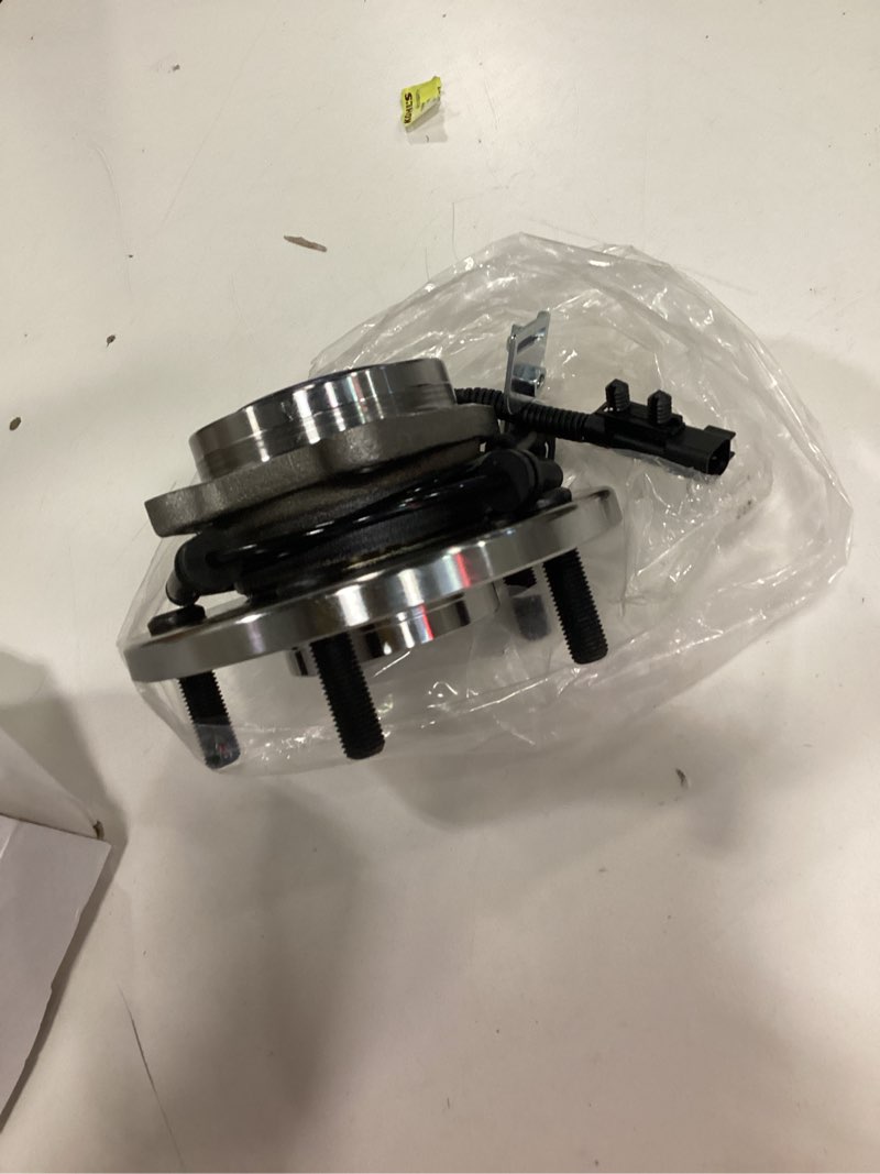 Condition photo showing As Is for wheel bearing and hub assembly