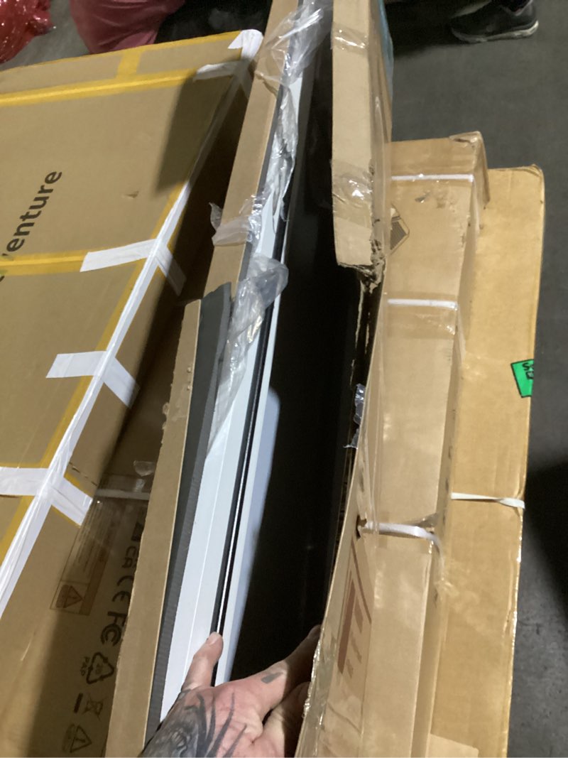 Condition photo showing Good Condition for DUMOS Arched Full Length Mirror with Light-16×60" LED Floor Standing Mirror with 3 Color Lights & Wall Mounted for Bedroom, Dressing Room, Living Room, Bathroom