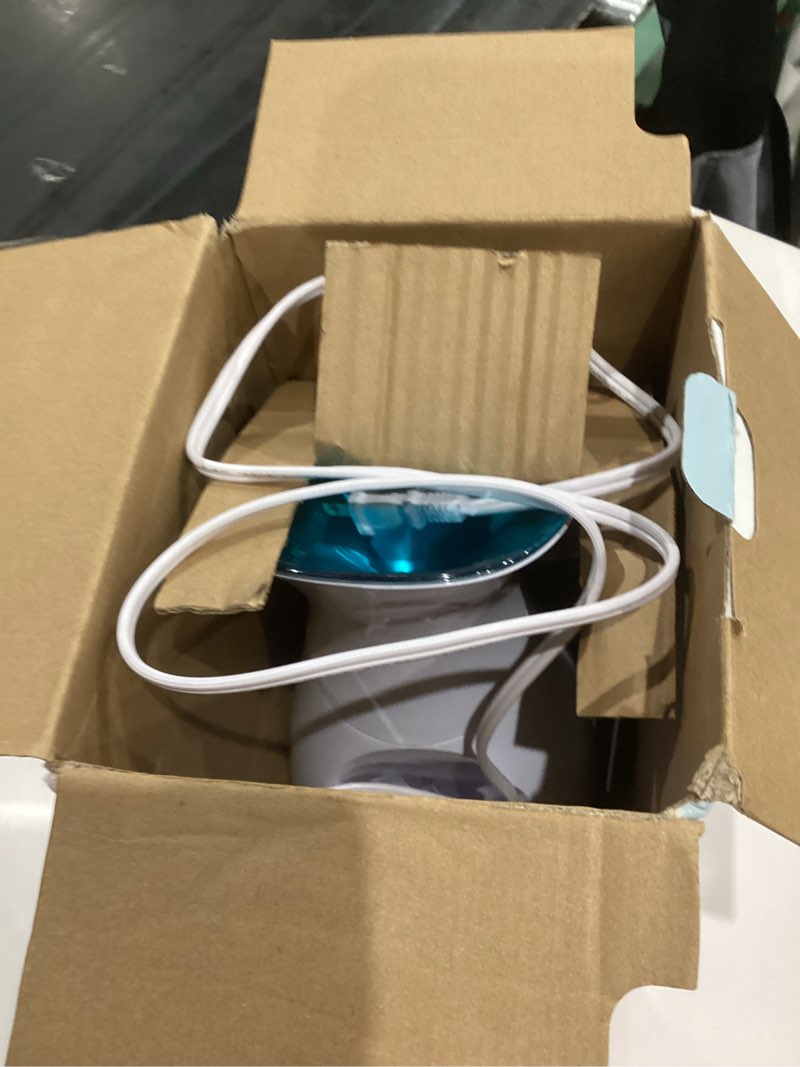 Condition photo showing As Is for pure daily care nanosteamer large 3-in-1 nano ionic facial steamer with precise temp control - humidifier - unclogs pores - blackheads - spa quality - bonus 5 piece stainless steel skin kit (teal)