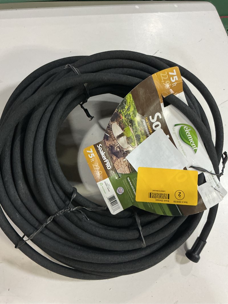 Condition photo showing Good Condition for element soaker 3/8" x 75' garden hose