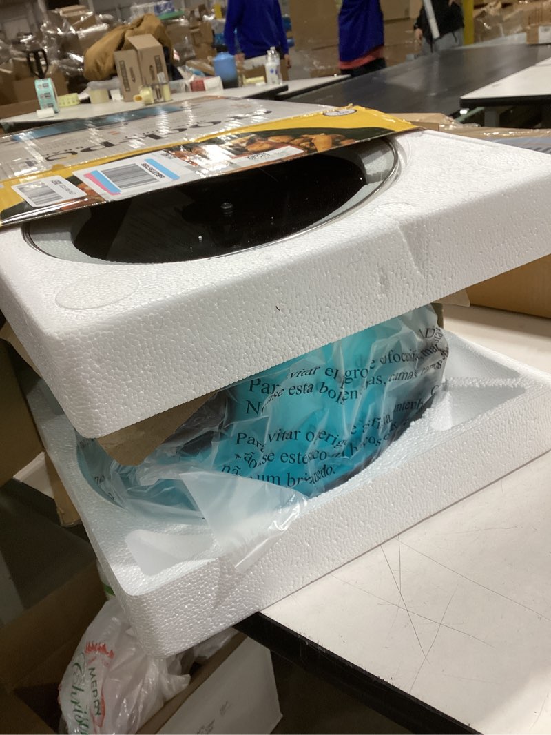 Condition photo showing New/Like New for Crockpot Manual 7-Quart Slow Cooker Turquoise 7 Quarts