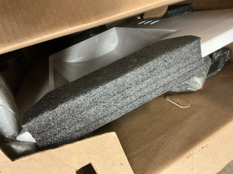 Condition photo showing As Is for Square Basin Vanity Tops