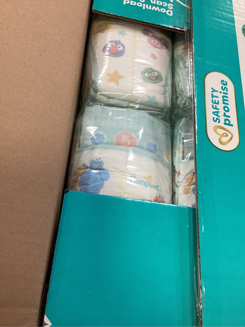 Condition photo showing New/Like New for Pampers Diapers - Baby Dry - Size 5, 132 Count, Absorbent Disposable Infant Diaper (Packaging May Vary) Size 5 132