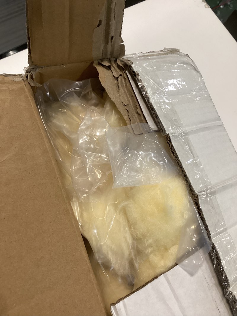 Condition photo showing Good Condition for Genuine Sheepskin Seat Covers Lambskin Seat Covers Winter Car Seat Cover Lambs Wool Sheep Skin Fuzzy Seat Cover Shearling Car Accessories Front with Curve Patten (Beige)