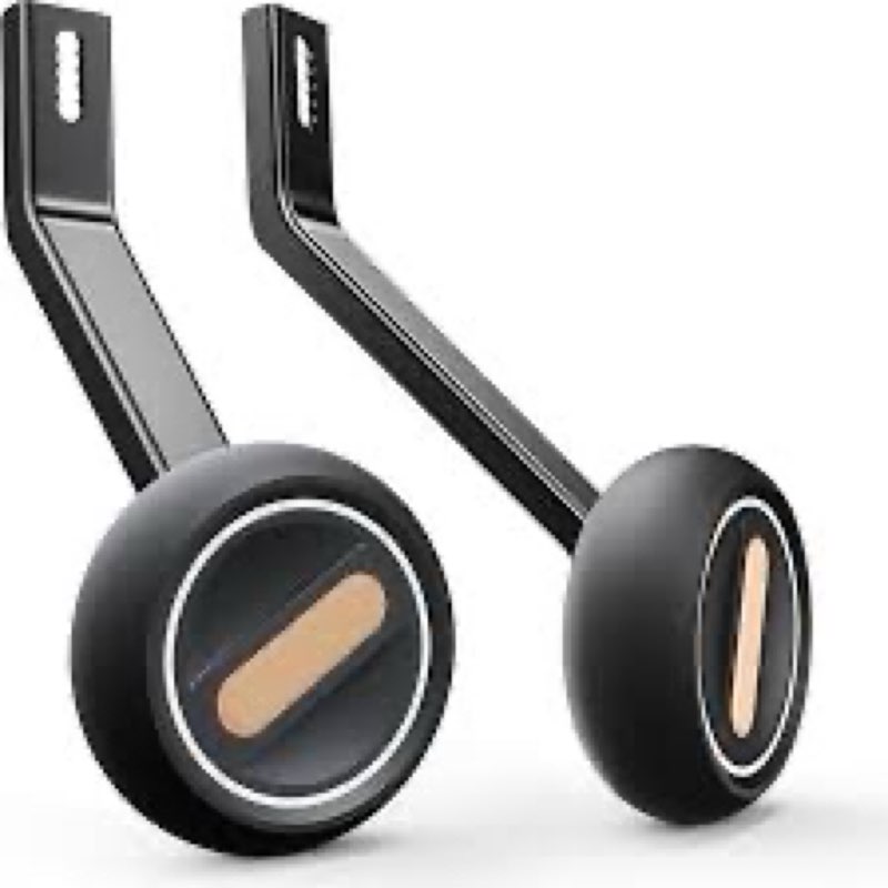 Empathech Training Wheels for 16 inch Bike, Safety Max—High-Strength Steel with Anti-Tip Design, Lon