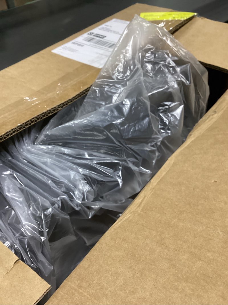 Condition photo showing As Is for Electric Fireplace Logs Inserts Heater with Infrared Remote Controller 5 Flame Brightness 24 H Timer Overheating Protection for Home and Office Decor Black