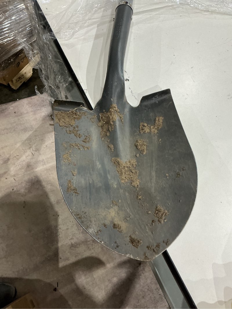 Condition photo showing As Is for project source 40-in fiberglass handle digging shovel
