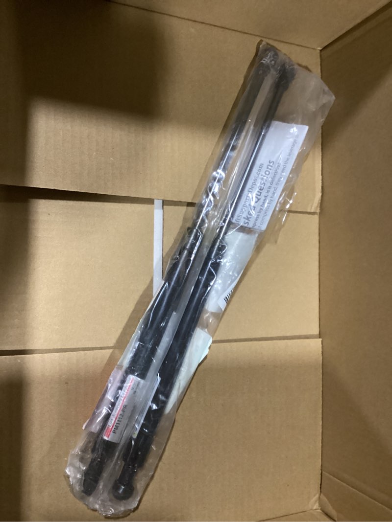 Condition photo showing Good Condition for Lift Supports Depot Qty (2) Fits 323i 328i 335d 335i 328xi 2006 To 2012 Models, E90 E91 Front Hood Lift Supports Shocks Struts