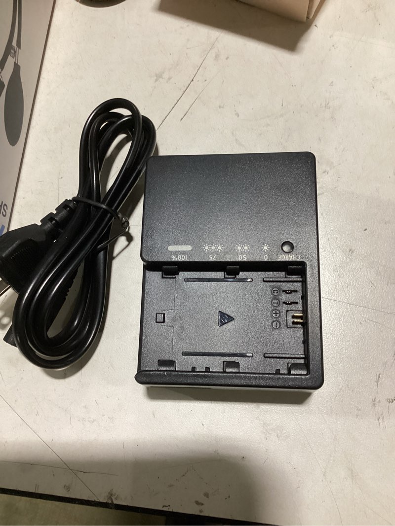 Condition photo showing As Is for lp-e6 lp-e6n lc-e6 lc-e6e quick battery charger compatible with canon eos 5d mark ii iii iv, 5ds, 5ds r, 6d, 6d mark ii, 7d, 7d mark ii 60d 70d 80d 90d r r5 c700 xc10 xc15 dslr digital camera