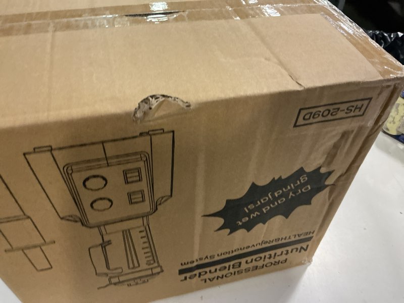 Condition photo showing New/Like New for Blender for Smoothies, Blender with 68Oz. Pitcher & 20Oz. Grinder, 28000 RPM Blenders for Kitchen, Ice Crushing, Frozen Fruits, Blending Grey