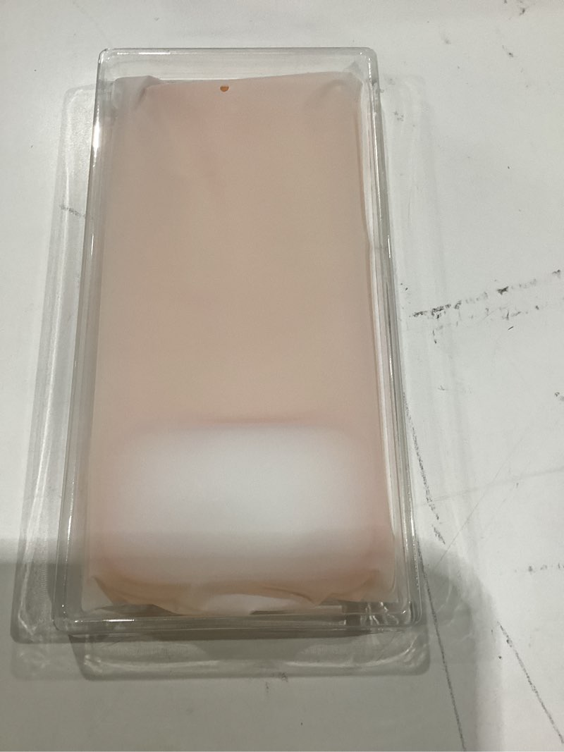 Condition photo showing New/Like New for torras for iphone 17 pro max case crystal orange, [anti-yellowing][military-grade protection], ultra slim anti-scratch back, soft bumper, non-slip protective phone cover, orange 6.9" clear orange for iphone 17 pro max