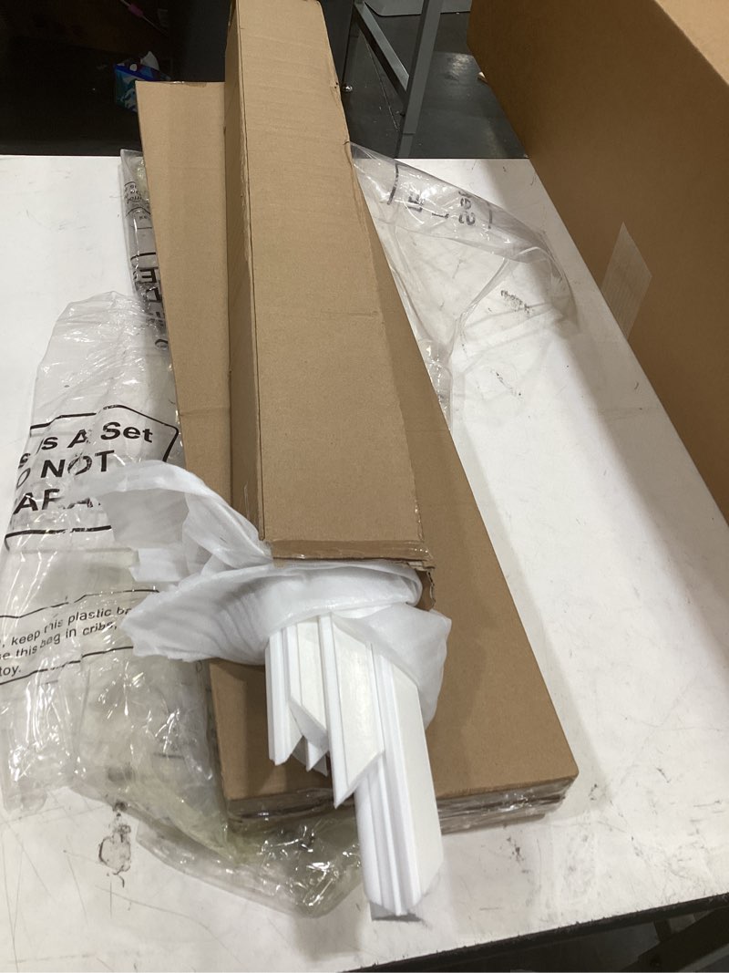 Condition photo showing Good Condition for pangda 3 set peel and stick wall molding kit, 3d premade accent molding wainscoting panel for interior wall moulding decor, ready to assemble wainscoting accent panel (24 x 54in) 24 x 54in 3