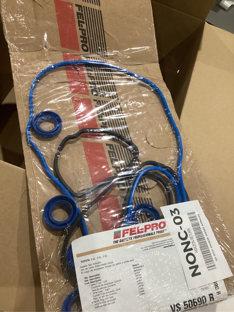 Condition photo showing Good Condition for fel-pro vs 50690 r valve cover gasket set