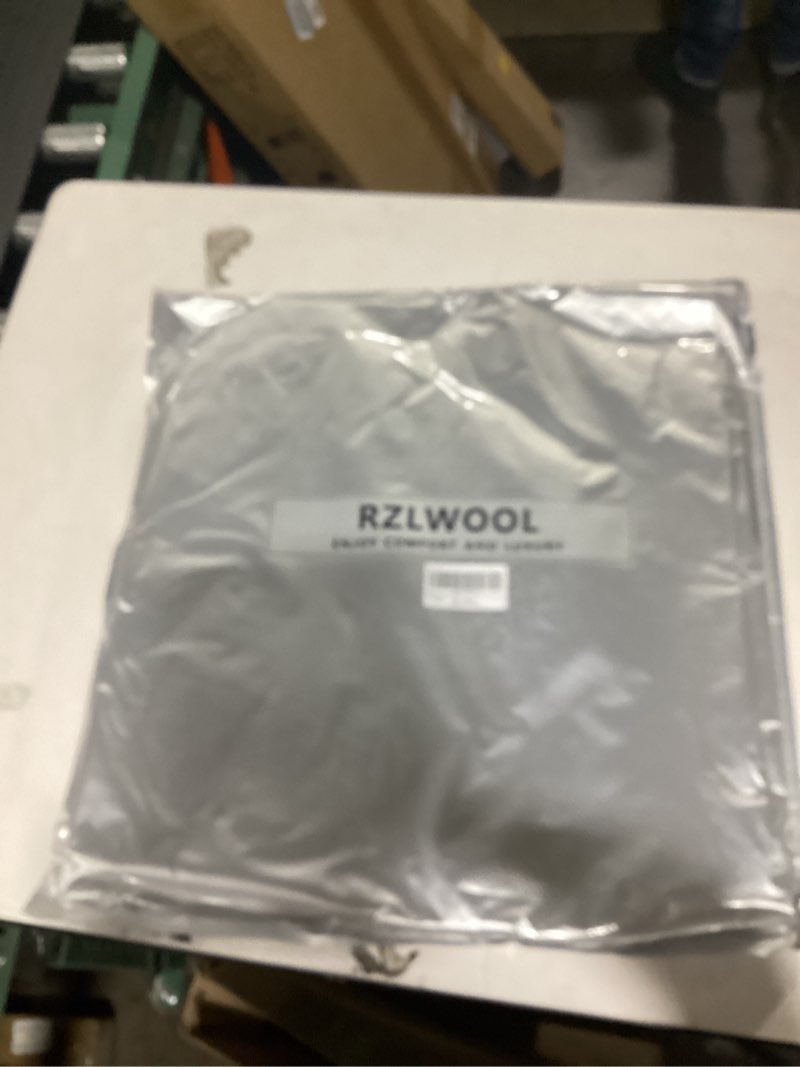 Condition photo showing New/Like New for Genuine Sheepskin Rug New Zealand Fluffy Lambskin Rug, Natural Luxury Sheepskin Throw for Bedroom Living Room Children's Room - Premium Area Rug Chair Cover (2×6 Feet, Black) 2' x 6' (sheepskin) Black