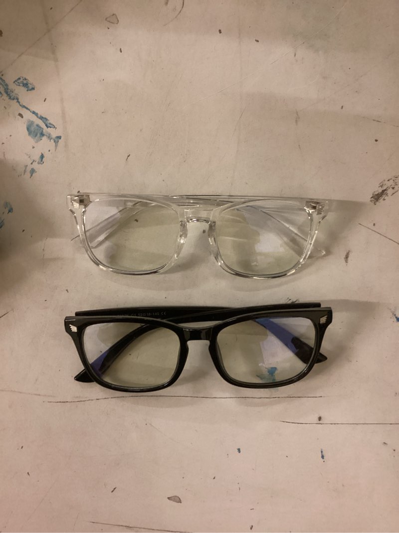 Condition photo showing Good Condition for blue light blocking glasses - fashion square eyeglasses, anti uv ray computer gaming glasses blue blockers for women/men